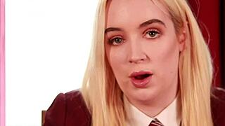 hey, wanna peek up my skirt for some fun?