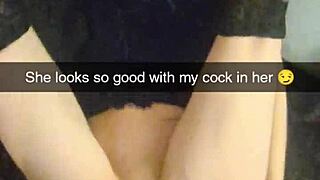 Yo, real cheating milf Richelle Rose fucked to pay debt on Snapchat! 😱