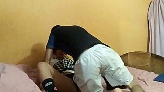 mi hermanastra colegiala begs for deepthroat and wild masturbation in crazy positions