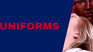 blue haired student gets fucked by her teacher in uniform and lingerie. she masturbates with big tits and fetish costumes.