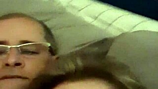 Aline gives Flavio a steamy handjob before bedtime