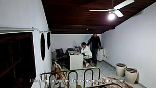 student, ready for the test in teacher’s office? how’d you end up seduced into raw sex?