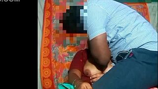 Indian Teacher Kissing Student in Private