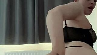 Horny British Slut Solo Masturbation