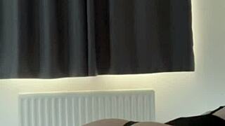 Horny British Girl Squirts During Solo Toy Play