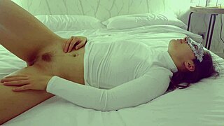 Spanish teen student seduces teacher with flirty solo tease!