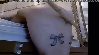 submissive teen gets rough anal and licks ass clean