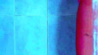 College Girls Shower Time Wet Pink Thong Reveal!