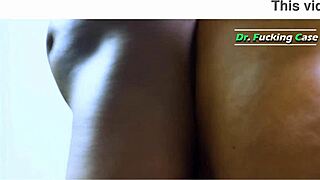 Ebony Patient Sucks Doctor’s Big Cock in Hospital Exam Room