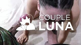 wife takes on two huge cocks in wild dp action. brazilian girlfriend handles intense double pounding.