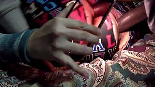 stepsister cheats on boyfriend, bangs stepbrother’s college friend with tight wet pussy