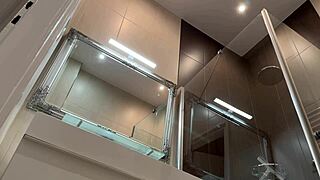 Brazilian Petite Blonde Strips Lingerie for Wild Porn Casting