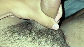 AMATEUR SOLO GUY CUMS HARD BEFORE BEDTIME
