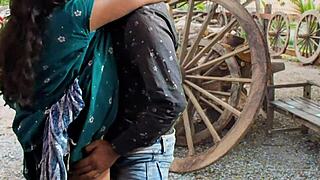 i invited bharti bhabhi to the party, and we ended up fucking in costumes, her big clit gaping after