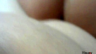 Roommate girlfriend spreads for first-time anal pounding in dorm