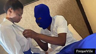 Damn! Black Big Dicks Slam Horny Ebony Schoolgirl Hard