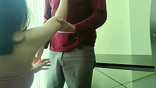 Photographer Gets Wet From Poses And Gives Milk To Teen Model