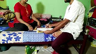 Master Ji Exploits Young Student for Hardcore Cowgirl Action in Clear Hindi Voice