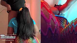 This thick college girl gags on a huge cock at audition. She goes balls deep, sucking hard for the role!