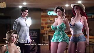 apocalust 24 features sexy teen in outfit with huge curvy tits