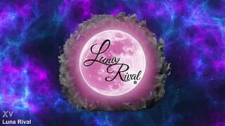 luna rival says, 'bend me over for this bdsm anal fucking session.'