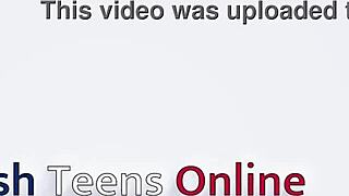 British University Student Gives Wild Blowjob