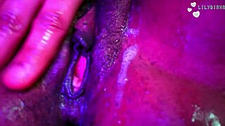 juicy student masturbates, fingers tight pussy in solo action. watch her go wild!