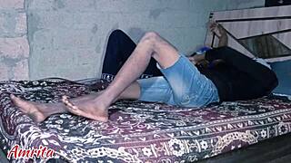 Step Sister Sex Video! Indian Desi Girl Dominated Hard!