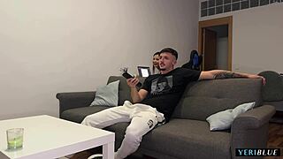 I invited him over for a movie and got pounded hard