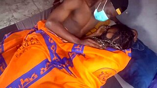 Girl Stares Intensely While Best Friend Takes Her Hard