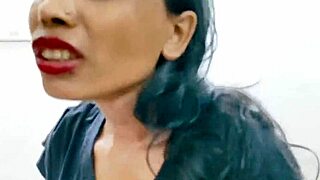 Indian Desi threesome with milky boobs and deep action