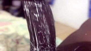 Huge Black Dick Creams Throat
