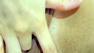 Stepdaughter Caught Masturbating in Homemade Clip