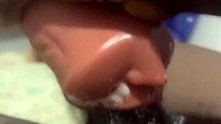 Huge Black Dick Creams Throat