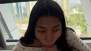 this couple fucks in a luxury hotel with big cock