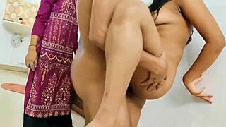 Wow, best threesome sex 2025 with Akshay banging me and my friend!