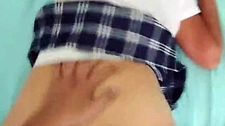 estudiante rica en uniforme homemade