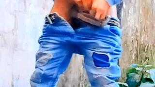 Small cock sissy slapped and pissed on in outdoor exotic compilation