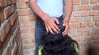 Telugu hot young 18+ girl fingering big ass in steamy bathroom romance.