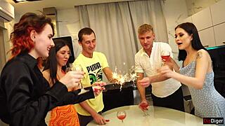 Students celebrate New Year’s Eve with wild group sex party