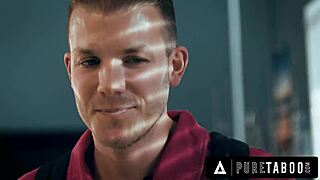 Pure Taboo: Desperate Lesbian Teacher Christy Love Begs Student Codey Steele to Impregnate Her in Rough Session