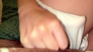 hot joi session in ripped panties with wet tight pussy