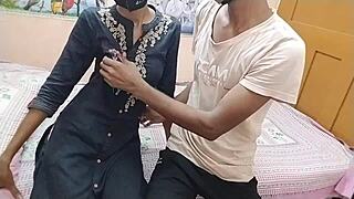 Indian Stepsister Dimple Seduces Boyfriend for Quickie at Home