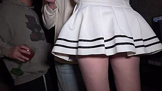 Roughly Fucked Busty Friend's Girlfriend At House Party Until She Squirts