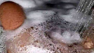 Wanna Join Me for a Hot Jerk in the Jacuzzi with Relaxing Music? PLAY WITH MY FOAMY COCK!