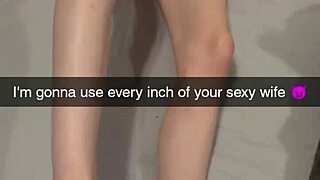 Cheating breed whore wife fucked on snapchat