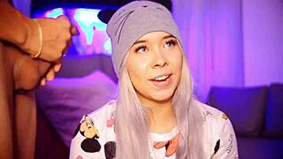 Can This Submissive Latina Sleep Without Cum on Tongue?