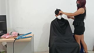 I, the hairdresser, fuck my clients kinkily.