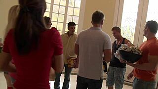 madison parker’s ass drips jizz after huge dick slam, oops