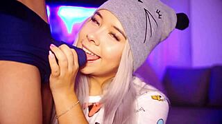 Can This Submissive Latina Sleep Without Cum on Tongue?